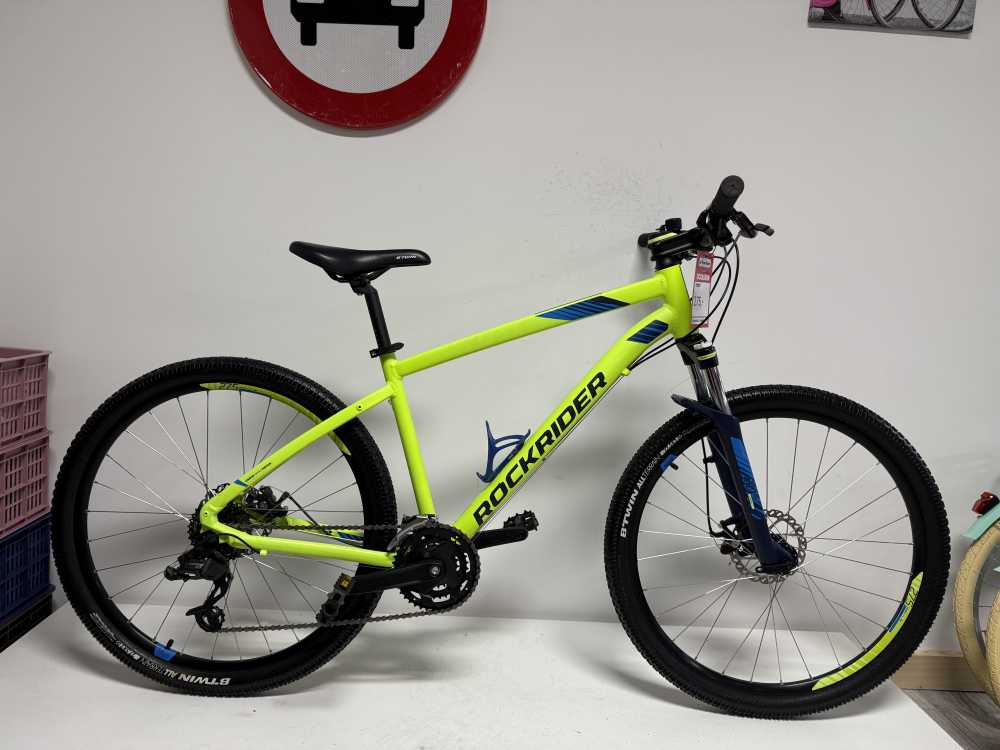 Rockrider Yellow Mountain Bike Saddle Decathlon Rockrider ST100